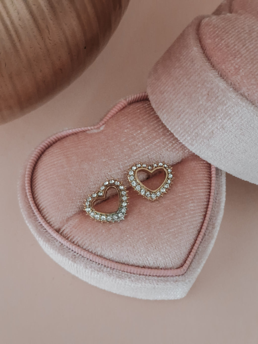 Brincos Heart Zircónias
