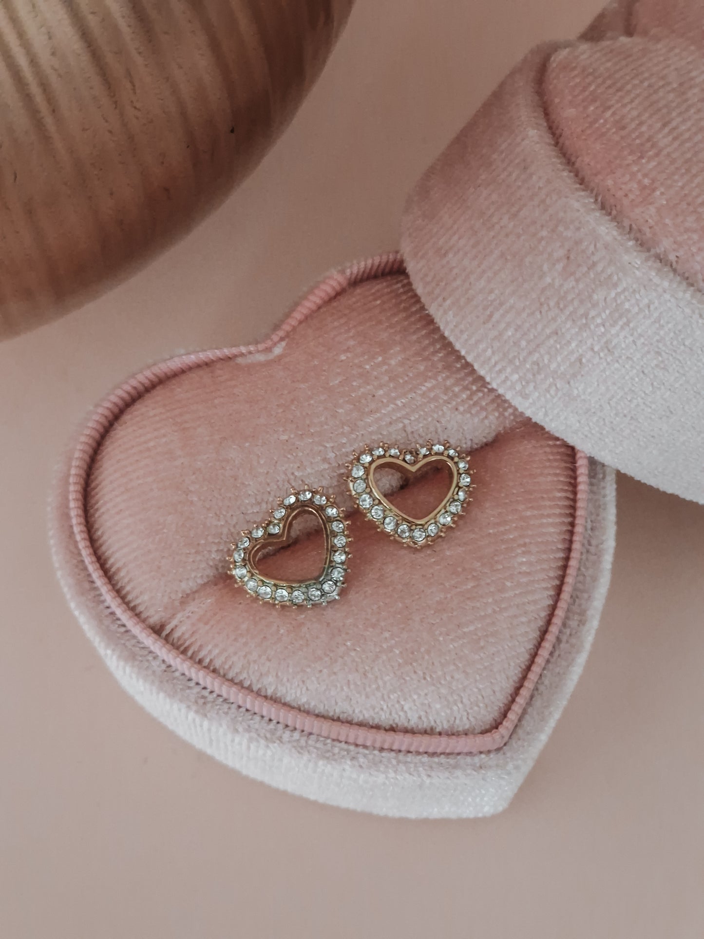 Brincos Heart Zircónias
